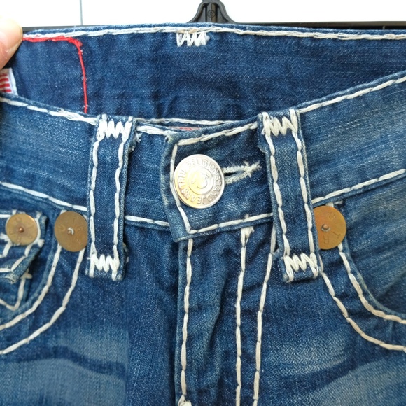 True Religion Ricky Super T Straight Legged Jeans - Picture 4 of 8